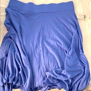 Blue skirt